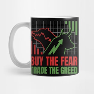 Stock market Bull And Bear Mug